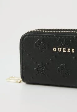 Guess DOUBLE ZIP MINI WALLET - Wallet - Black -Guess Clothing Sale 3e17e5c1ddba4a4195c02cbd3c6ea634