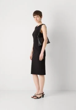 ZIP MIDI DRESS - Jersey Dress - Black -Guess Clothing Sale 3e3ba82ccff44ab0ba8bcd730db386d6