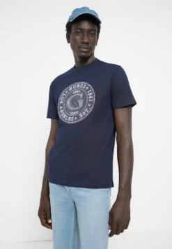 Guess BIG LOGO - Print T-shirt - Smart Blue -Guess Clothing Sale 3efbdcf1fda94b93ba24d5bfc839f923