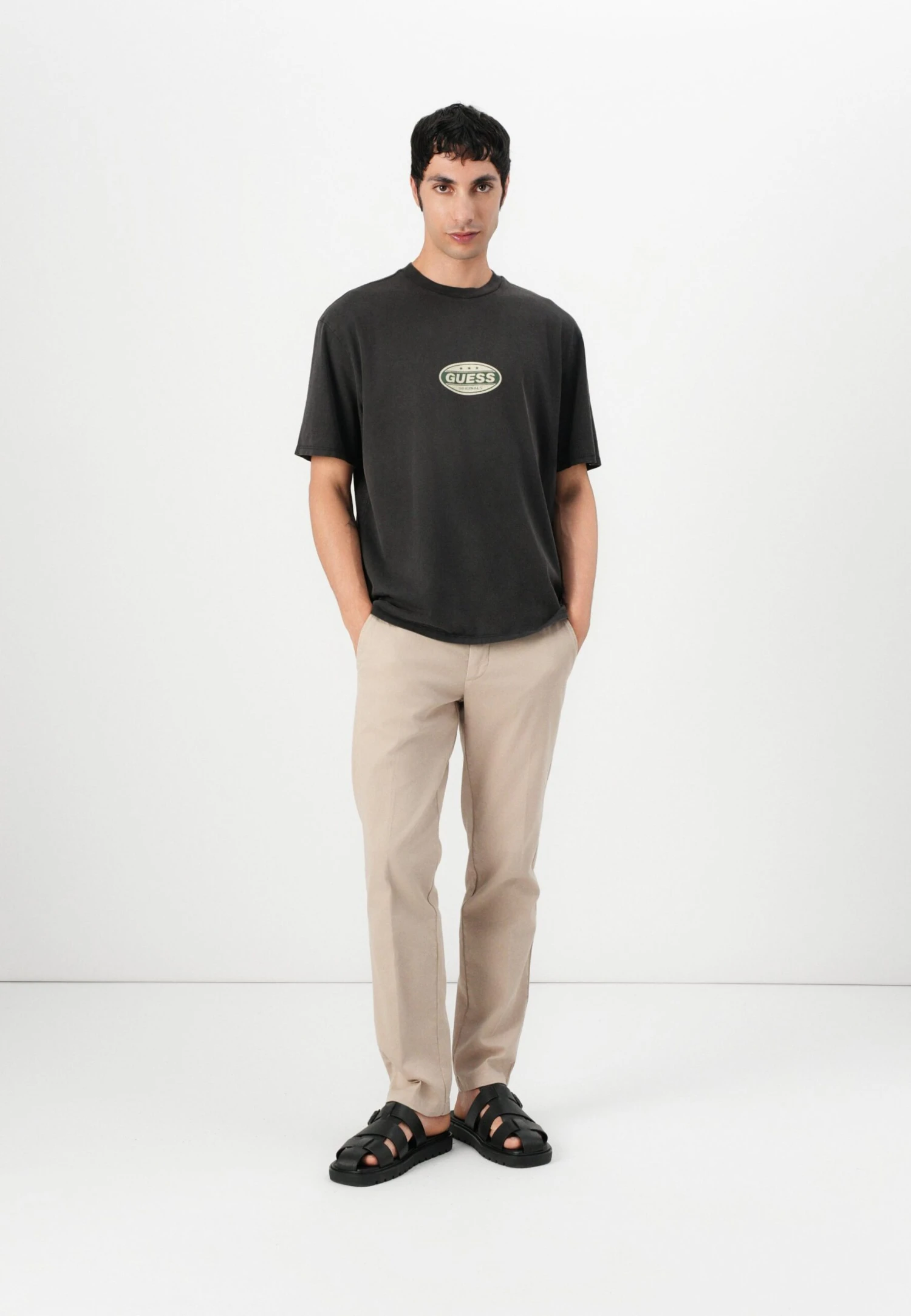 GO STRIKER TEE - Print T-shirt - Jet Black 3 GO STRIKER TEE - Print T-shirt - Jet Black - Image 3