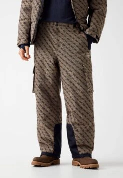 Guess Cargo Trousers - Mehrfarbig Beige