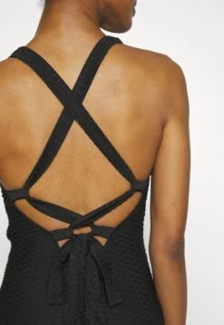 Guess Delma Jumpsuit - Gym Suit - Jet Black -Guess Clothing Sale 3f7ffedddfcd41eaab3b92ed71a592c7