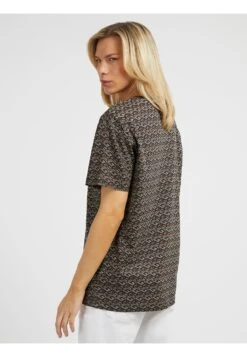 Guess Ss Cn G Cube Tee - Print T-Shirt - Multi-Coloured -Guess Clothing Sale 3f989f784941451f972f5117d3f5d0a4