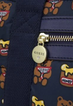 Guess 3Pc Mommy & Laundry Set - Baby Changing Bag - Dark Blue -Guess Clothing Sale 41098ad963af4f4789f70fefb751497c