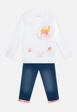 Guess Baby Pant Set - Slim Fit Jeans - Pure White