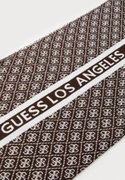 Guess SEVYN LOGO SCARF - Scarf - 4g Brown And Cream -Guess Clothing Sale 414f8b117ab9437eb8158fbd8a581e0e