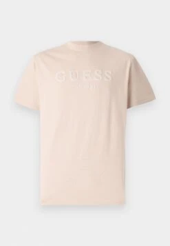 Guess BOX LOGO TEE - Print T-shirt - Mossy Green -Guess Clothing Sale 415e9b761b0d42f5971dc90361dbb820 1
