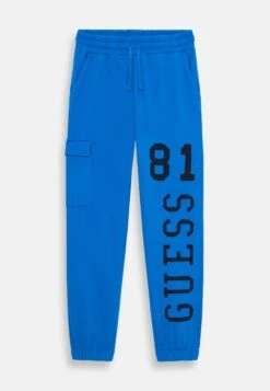 Guess JUNIOR ACTIVE PANTS - Tracksuit Bottoms - Blue