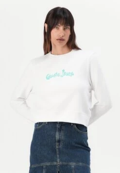 CROPPED FLOWER - Sweatshirt - Pure White -Guess Clothing Sale 4218075e2fcf4e1da5e03a1ea863702e