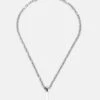 Guess Plate Unisex - Necklace - Steel