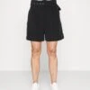 Guess Belted Diane- Shorts - Jet Black