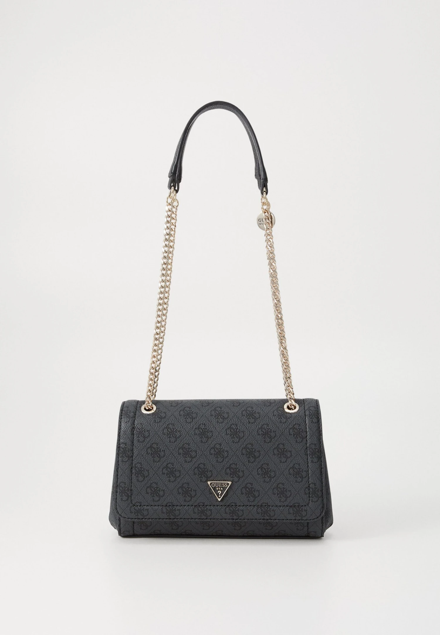 Guess NOELLE II XBODY FLAP - Cross Body Bag - Coal 2 Guess NOELLE II XBODY FLAP - Cross Body Bag - Coal - Image 2