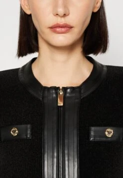 Gio Zipped Jacket - Cardigan - Jet Black -Guess Clothing Sale 4450eeb9443749d88d3787439b3bc8c9