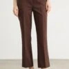 SUNNY CHAIN - Trousers - Rich Brown