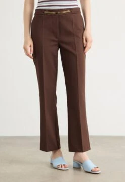 SUNNY CHAIN - Trousers - Rich Brown