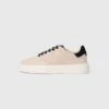 Guess PLAZA - Trainers - Beige/black