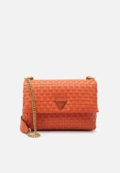 Guess Lisbet Convertible Xbody Flap - Handbag - Papaya
