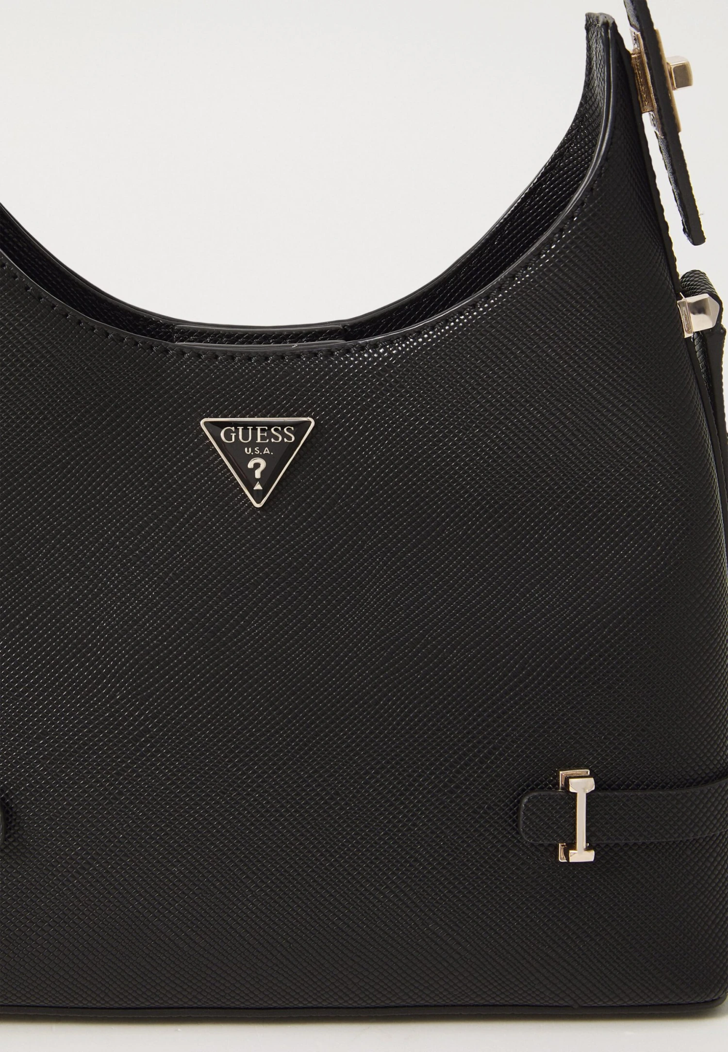 Guess SMALL HOBO CROSSBODY - Handbag - Black 6 Guess SMALL HOBO CROSSBODY - Handbag - Black - Image 6