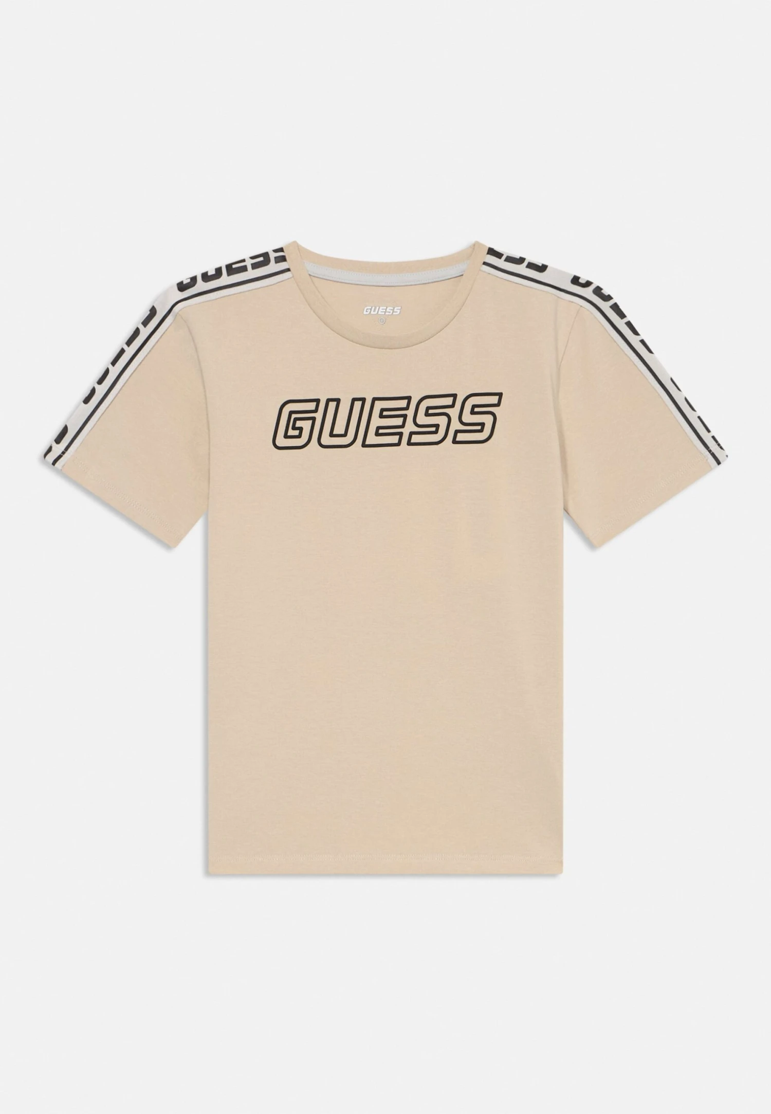 Guess KIDS JUNIOR CORE MINIME - Print T-shirt - Light Mink 1 Guess KIDS JUNIOR CORE MINIME - Print T-shirt - Light Mink