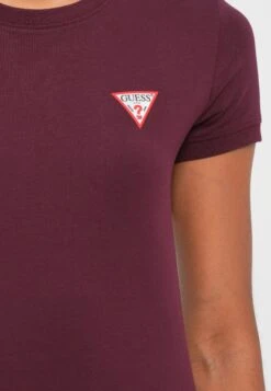 Guess MINI TRIANGLE TEE - Basic T-shirt - Red Noir -Guess Clothing Sale 4633a95acfc84133983904dee7e197d4