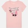 Guess JUNIOR - Print T-shirt - Candy Pink