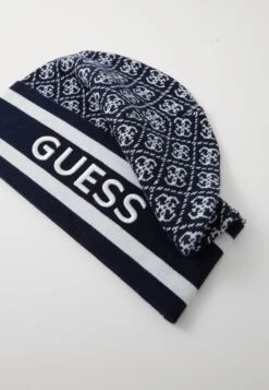 Guess SEVYN 4G LOGO BEANIE - Beanie - Blue/cream -Guess Clothing Sale 46d94af6e0c946b19c5f8ad39bdc6155