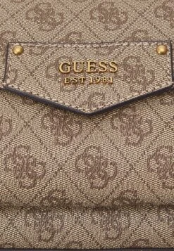 Guess Eco Brenton Flap Shoulder Bag - Handbag - Latte Logo -Guess Clothing Sale 471d8eb0676840389957268b5c5ebf3a