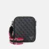 Guess Strave Douple Unisex - Across Body Bag - Black
