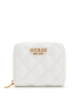 Guess Reissverschluss - Wallet - Weiß