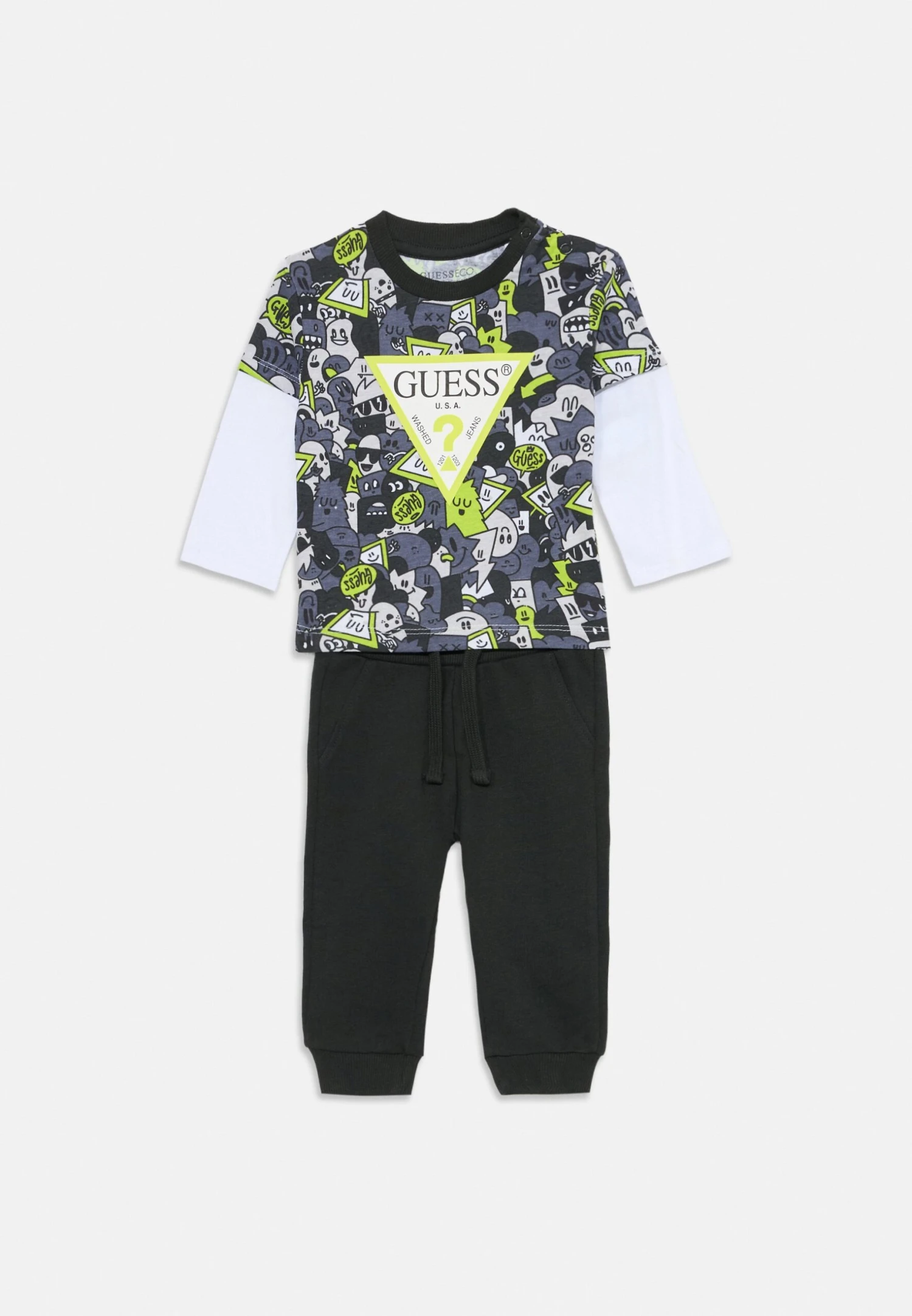 Guess SET - Long Sleeved Top - Garden Party 1 Guess SET - Long Sleeved Top - Garden Party