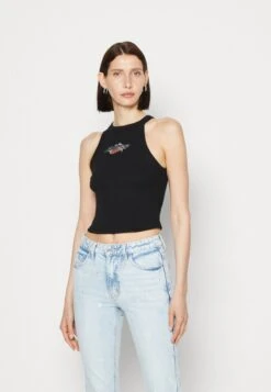 Go Hw Triangle Logo Tank - Top - Jet Black