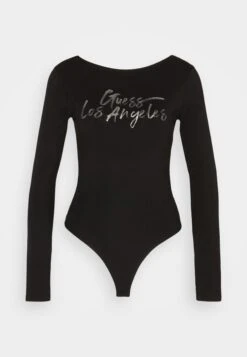 Guess Hevelina Body - Long Sleeved Top - Jet Black -Guess Clothing Sale 4aa03e3ac0fa4670b697ecc912d67dfd