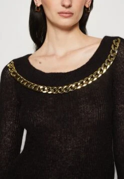 Nuvola Chain Off- Jumper - Jet Black -Guess Clothing Sale 4acc970600ae4ddbba66b649fd18ec73