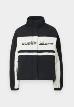 WINDBREAKER JACKET - Light Jacket - Black -Guess Clothing Sale 4b125669db8e44148e8016f2a5ace030