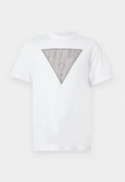 Guess TRIANGLE LOGO TEE - Print T-shirt - Smart Blue -Guess Clothing Sale 4bbd6b46f7034b2eae40c32c21796cb8 3