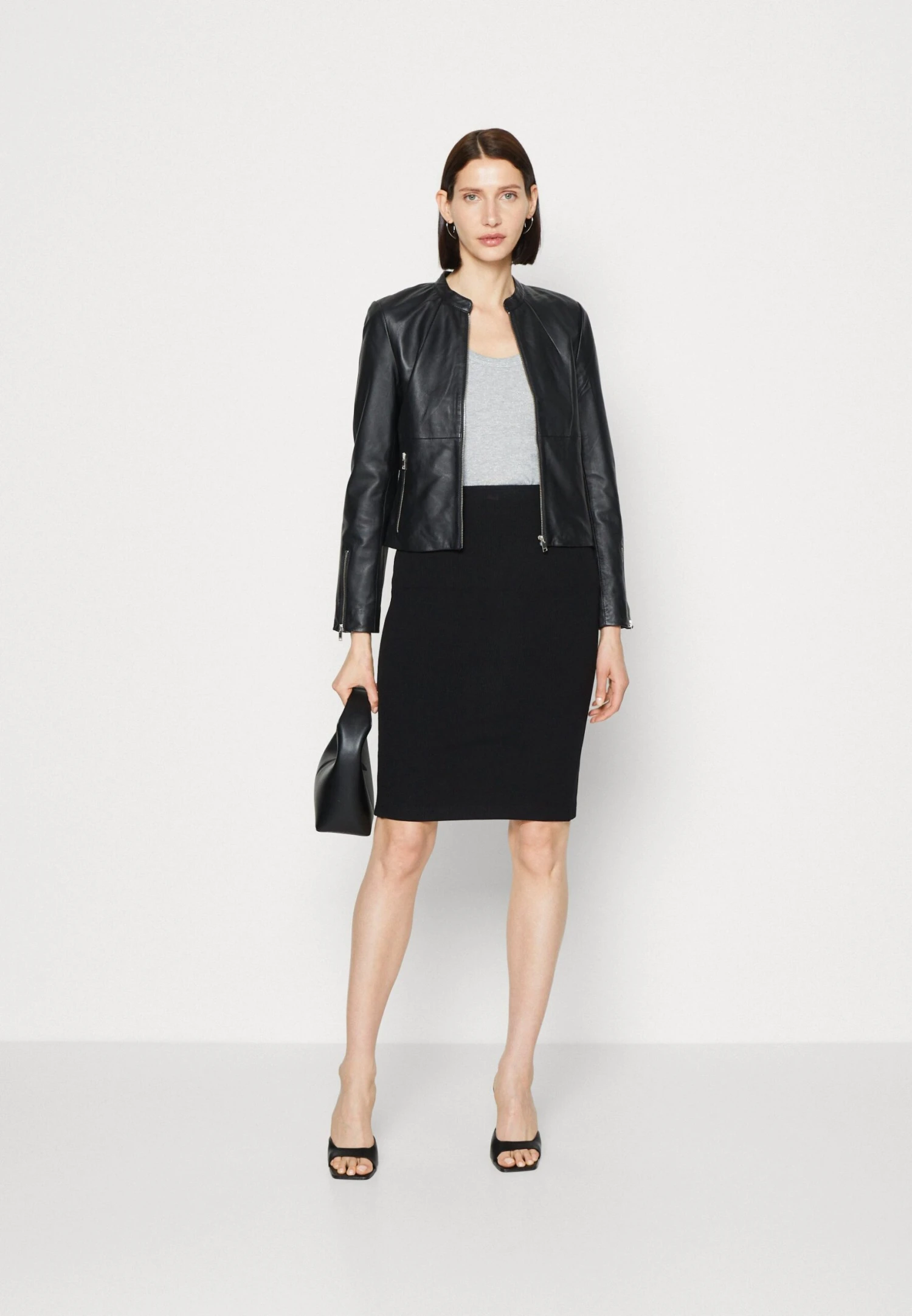 Guess Leila Longuette - Pencil Skirt - Jet Black 2 Guess Leila Longuette - Pencil Skirt - Jet Black - Image 2
