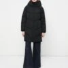 Guess ELEONOR LONG - Down Coat - Jet Black