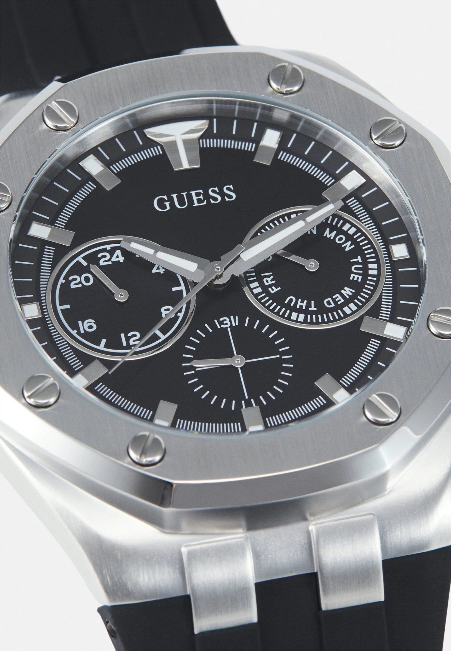 Guess Top Gun - Watch - Black/Silver-Coloured 3 Guess Top Gun - Watch - Black/Silver-Coloured - Image 3
