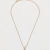 Guess L.O.V.E. - Necklace - Yellow Gold-coloured