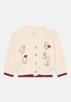 Guess BABY CARDIGAN - Cardigan - Cream White