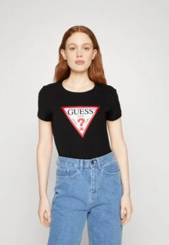 Guess ORIGINAL - Print T-shirt - Jet Black -Guess Clothing Sale 4e8dad13e798495f8cdf948267d11920