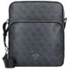 Guess Vezzola Smart Messenger - Across Body Bag - Black