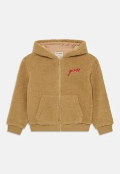 Guess KIDS JUNIOR HOODED JACKET UNISEX - Fleece Jacket - Salt White -Guess Clothing Sale 4f53bd2e02bb4da98fe375b0848fc636