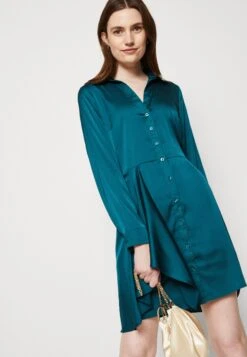 Guess Es Ls Alya - Shirt Dress - Regal Teal -Guess Clothing Sale 4fc9471cba1246a098bb9640fceef4c7