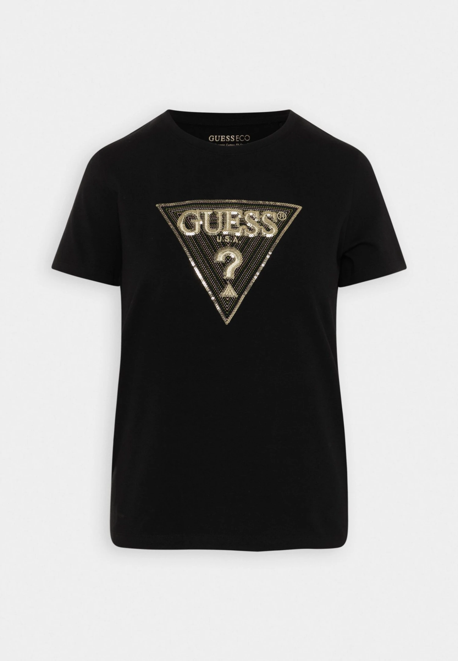 Guess Triangle Tee - Print T-Shirt 4 Guess Triangle Tee - Print T-Shirt - Image 4