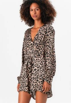 Guess MALORIE BELTED SHORT ROMPER - Jumpsuit - Brown -Guess Clothing Sale 50a933fd2a7d4ff9a1bd494fce1985b7