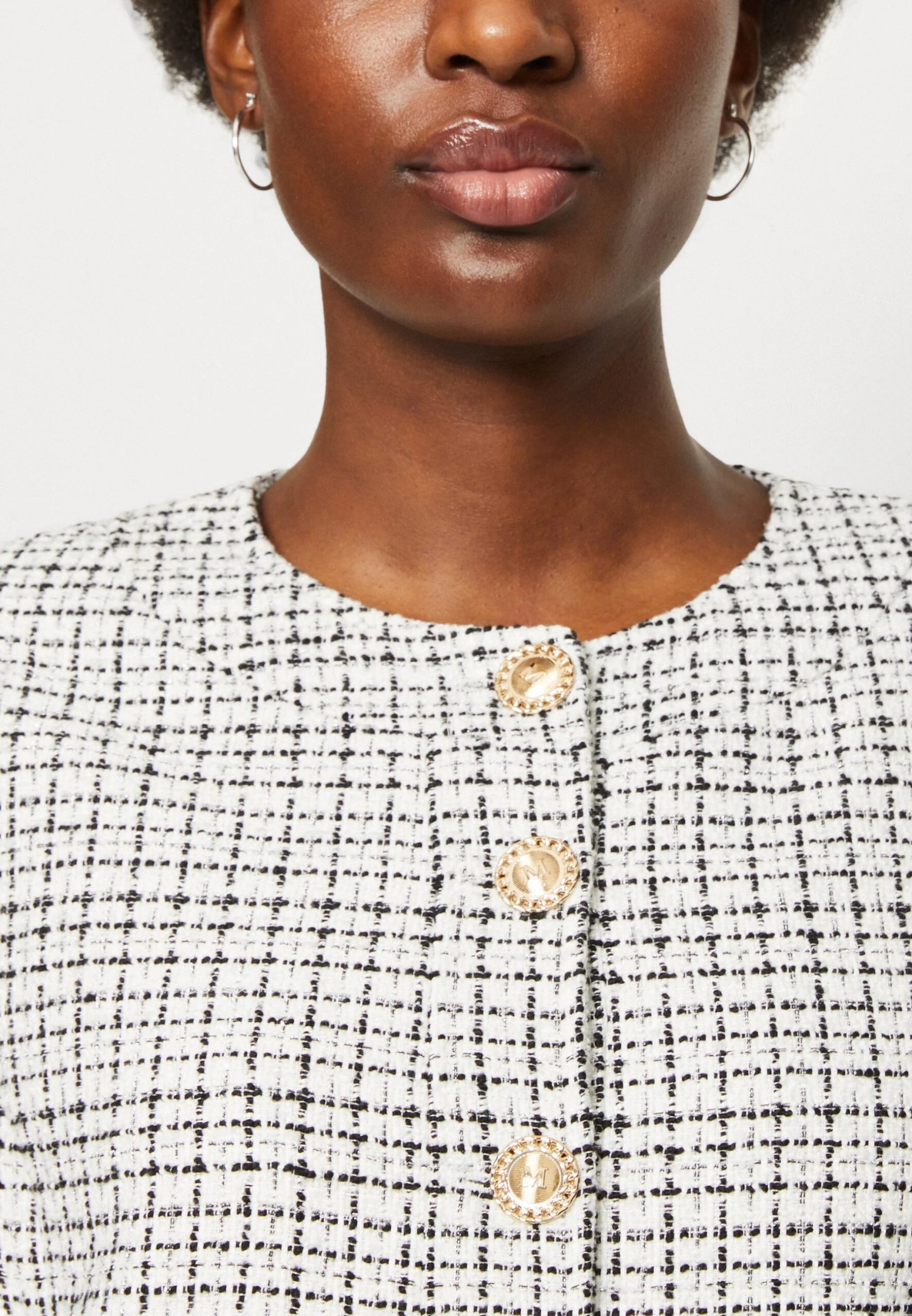 Provence- Blazer - White/Black 6 Provence- Blazer - White/Black - Image 6