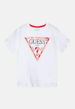 Guess JUNIOR CORE - Print T-shirt - Pure White -Guess Clothing Sale 50ffd0c001664908b35a354f66788f93