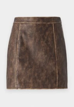Guess CHARLENE SKIRT - A-line Skirt - Espresso Brown Multicoloured -Guess Clothing Sale 513c08ea778d4dfdb9ab48426f4406fa