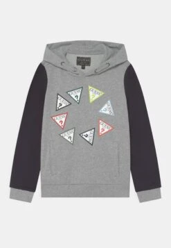 Guess Junior Hooded Active- Hoodie - Light Stone Heather